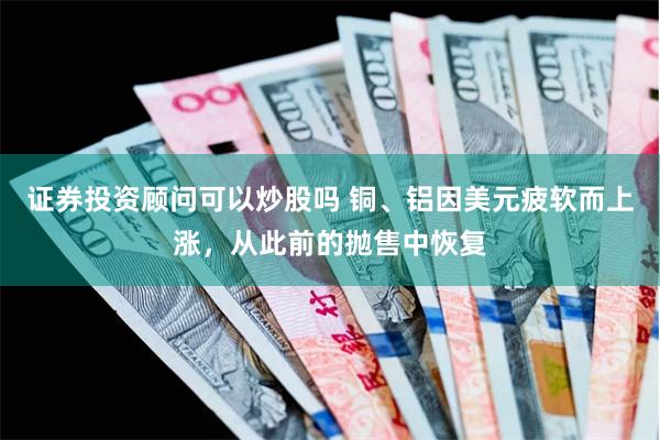 证券投资顾问可以炒股吗 铜、铝因美元疲软而上涨，从此前的抛售中恢复